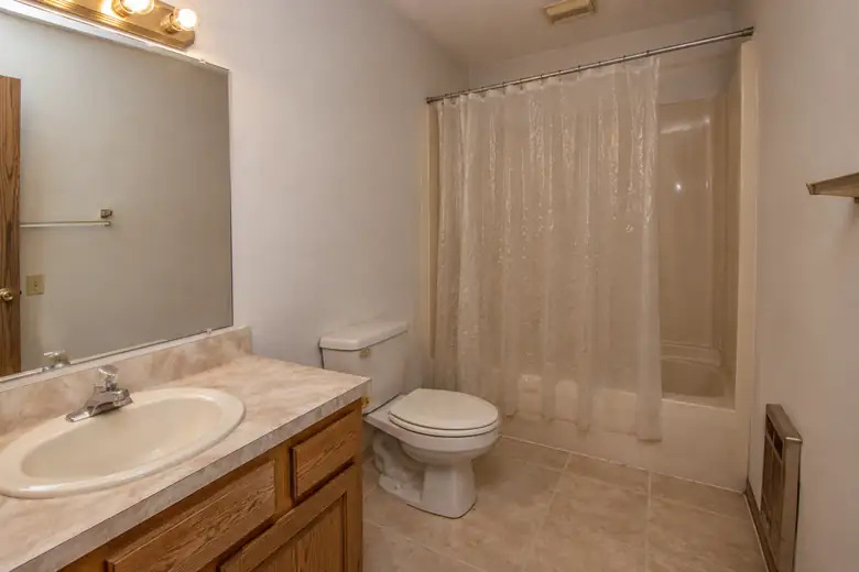Guest bathroom remodel — before