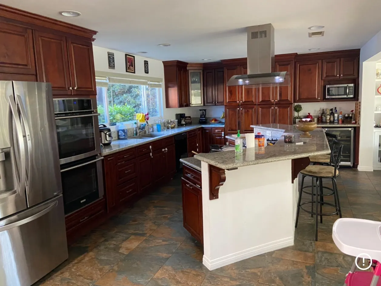 Kitchen before remodel in Porter Ranch