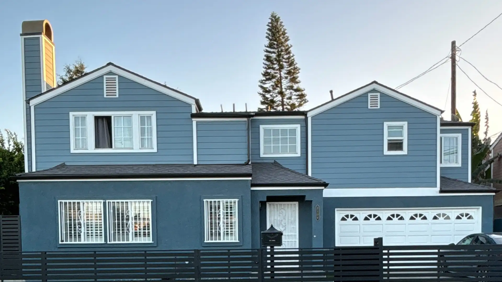 Home exterior after transformation in Watts