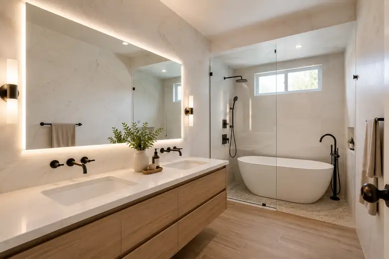 Primary bath transformation — after