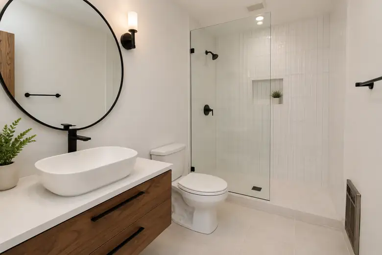 Guest bathroom remodel — after