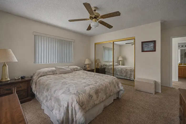 Primary suite remodel — before
