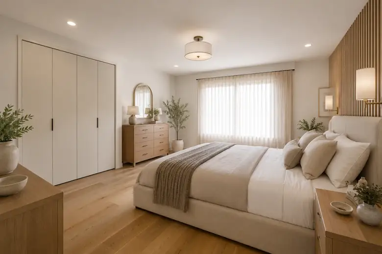 Bedroom remodel — after